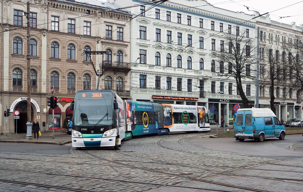 Рига, Škoda 15T ForCity Alfa Riga № 57082