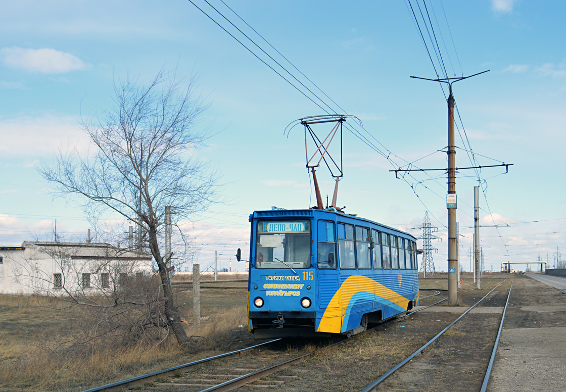 Павлодар, 71-605 (КТМ-5М3) № 115