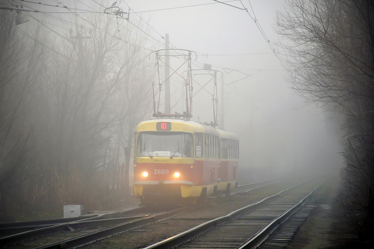 Wołgograd, Tatra T3SU (2-door) Nr 2680