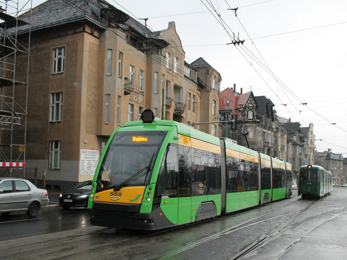 Познань, Solaris Tramino S105p № 552