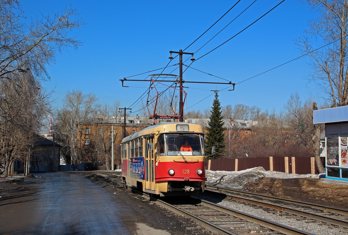 Екатеринбург, Tatra T3SU № 128