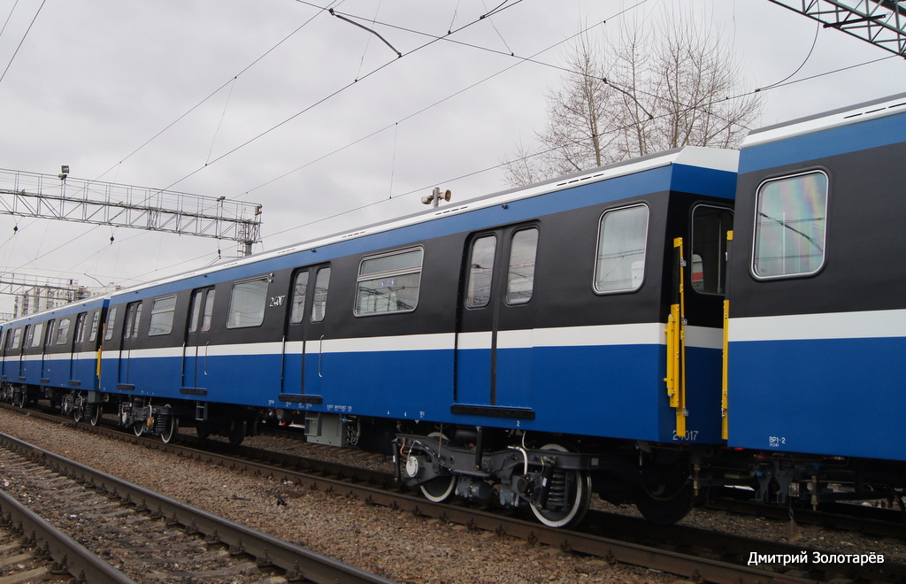 Санкт-Петербург, 81-724 «Юбилейный» № 24017; Мытищи — Новые вагоны