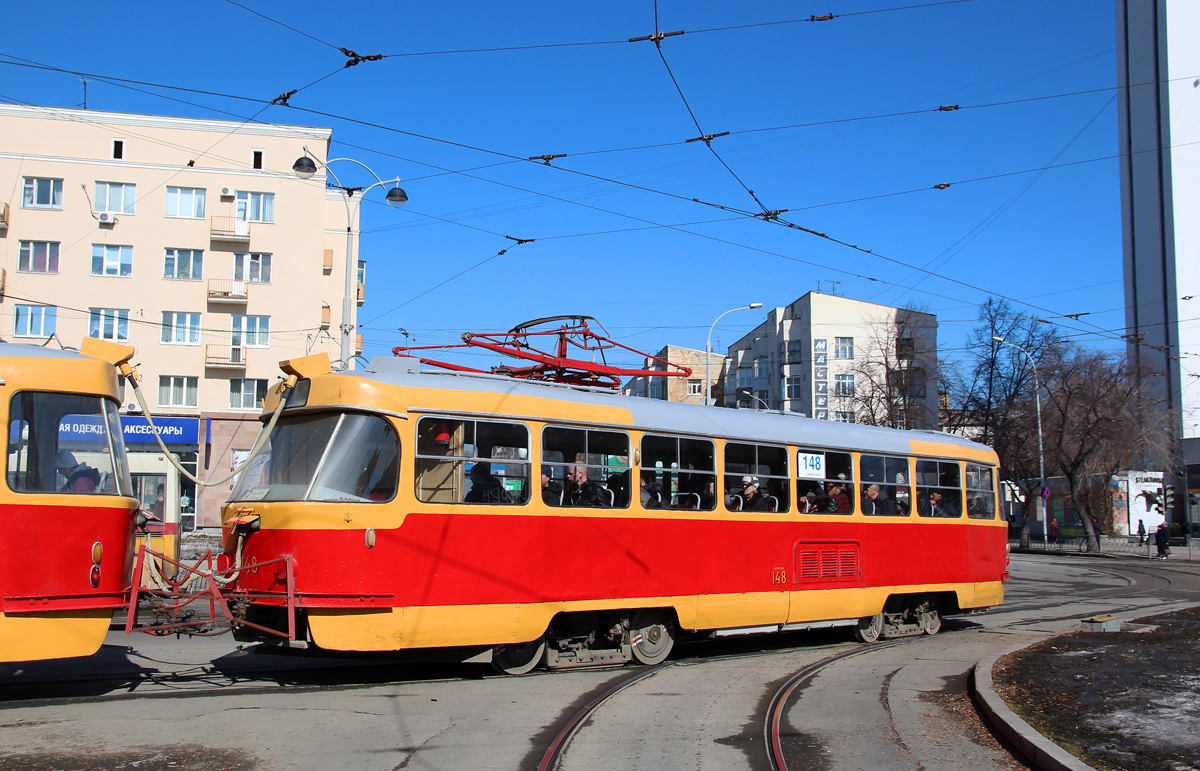 Екатеринбург, Tatra T3SU № 148