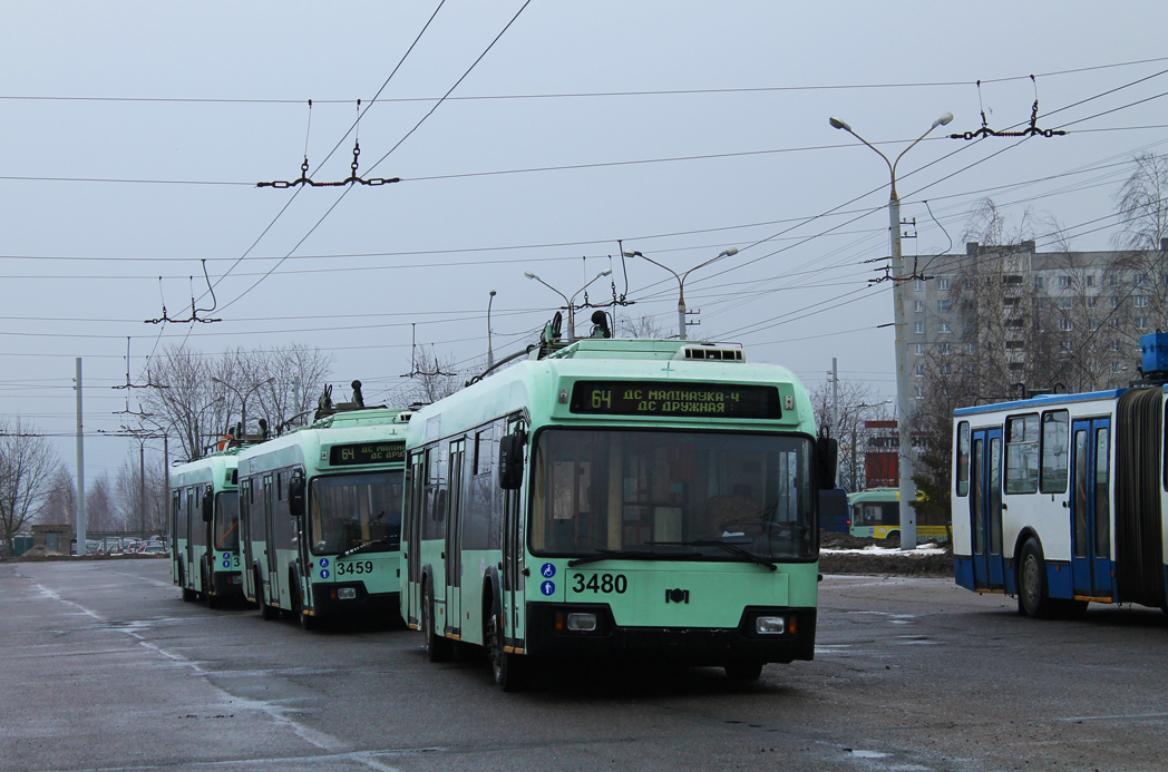 Минск, БКМ 321 № 3480