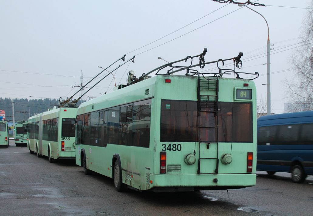 Минск, БКМ 321 № 3480
