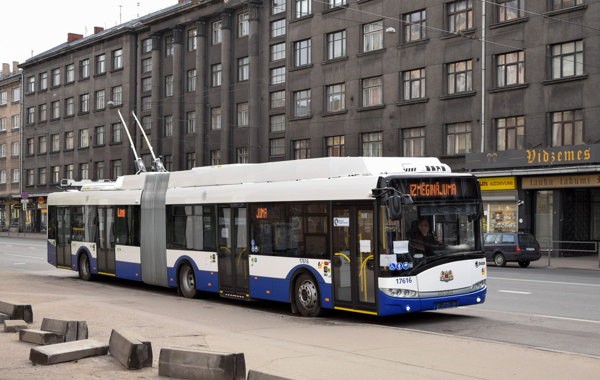 Рига, Škoda 27Tr Solaris III № 17616
