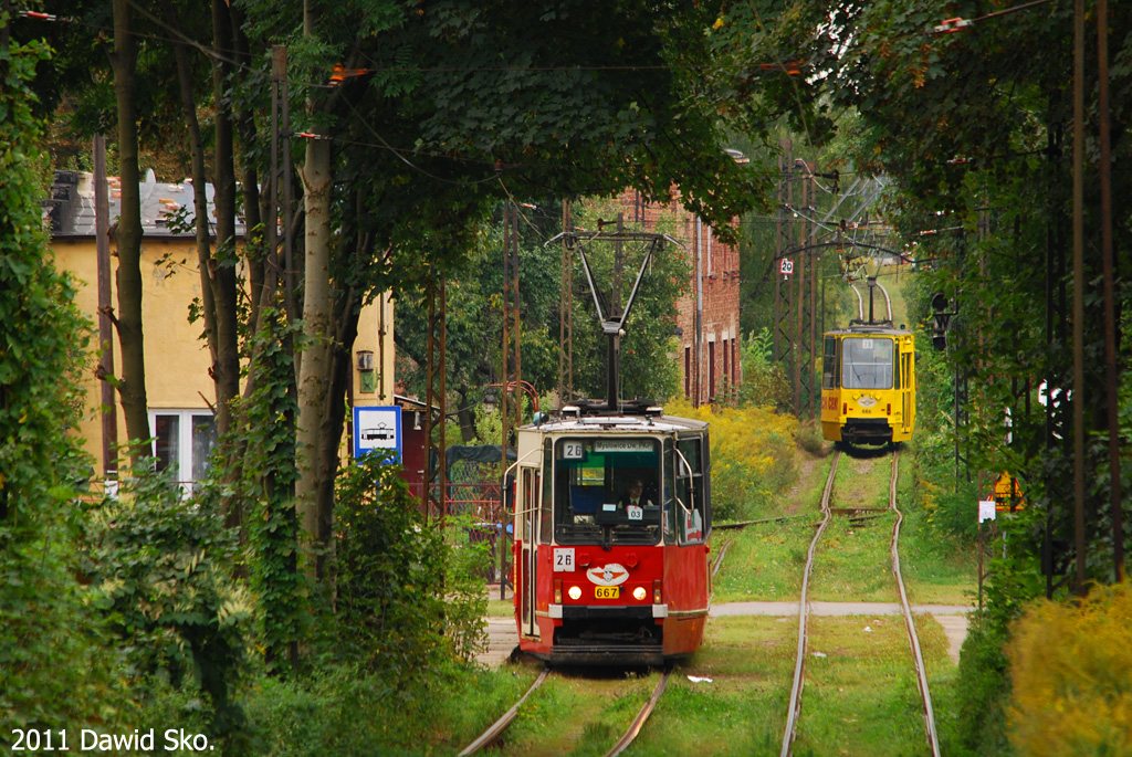Верхнесилезская агломерация, Konstal 105Na № 667