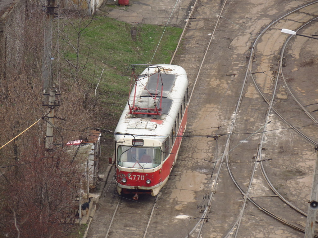 Донецк, Tatra T3SU (двухдверная) № 4770