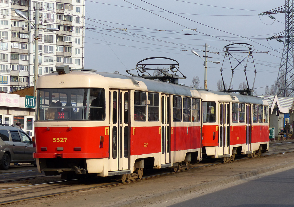 Киев, Tatra T3SUCS № 5527