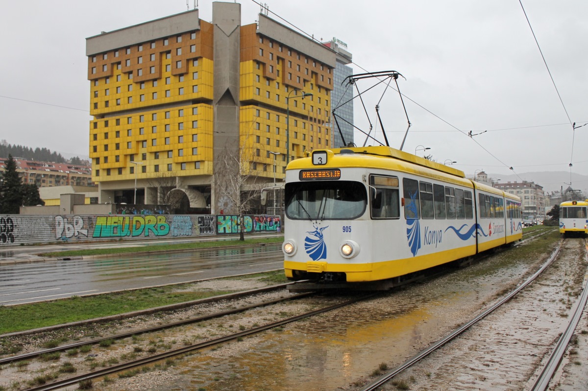 Сараево, Duewag GT8 № 905
