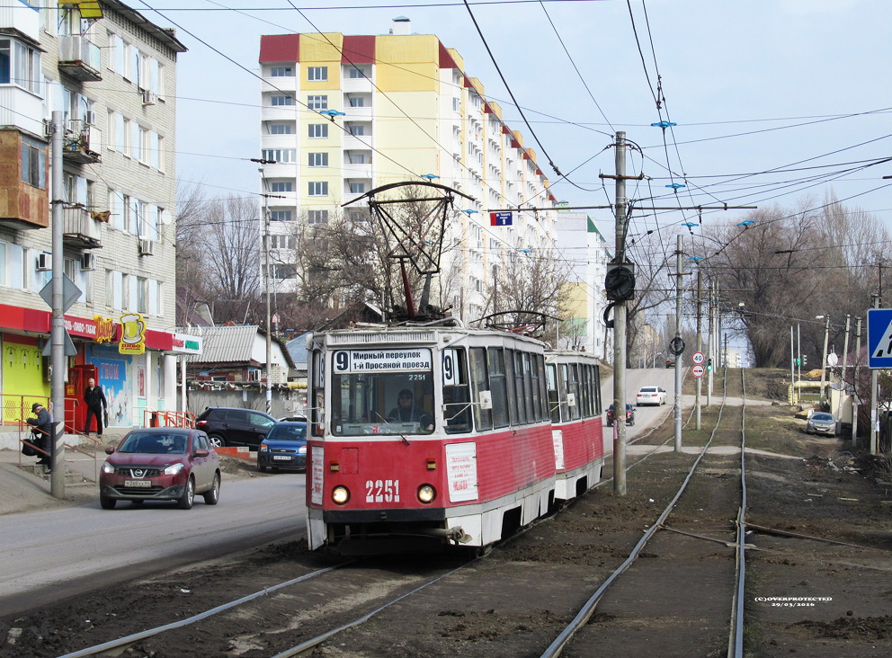 Саратов, 71-605 (КТМ-5М3) № 2251