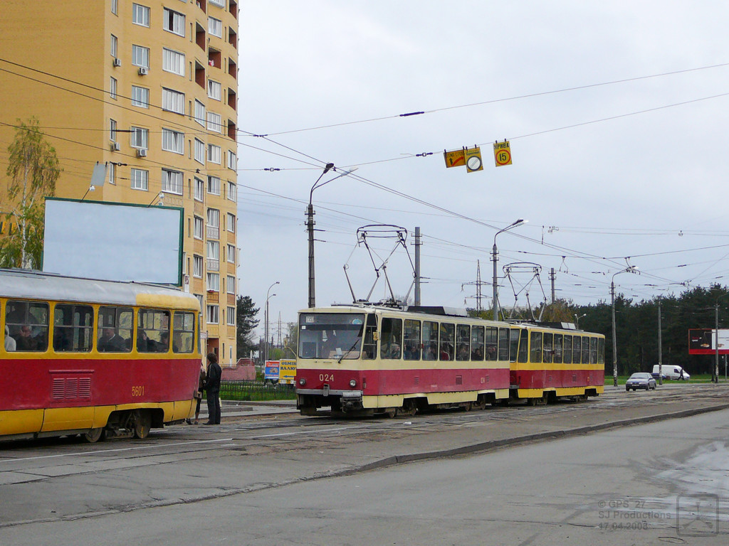 Киев, Tatra T6B5SU № 024