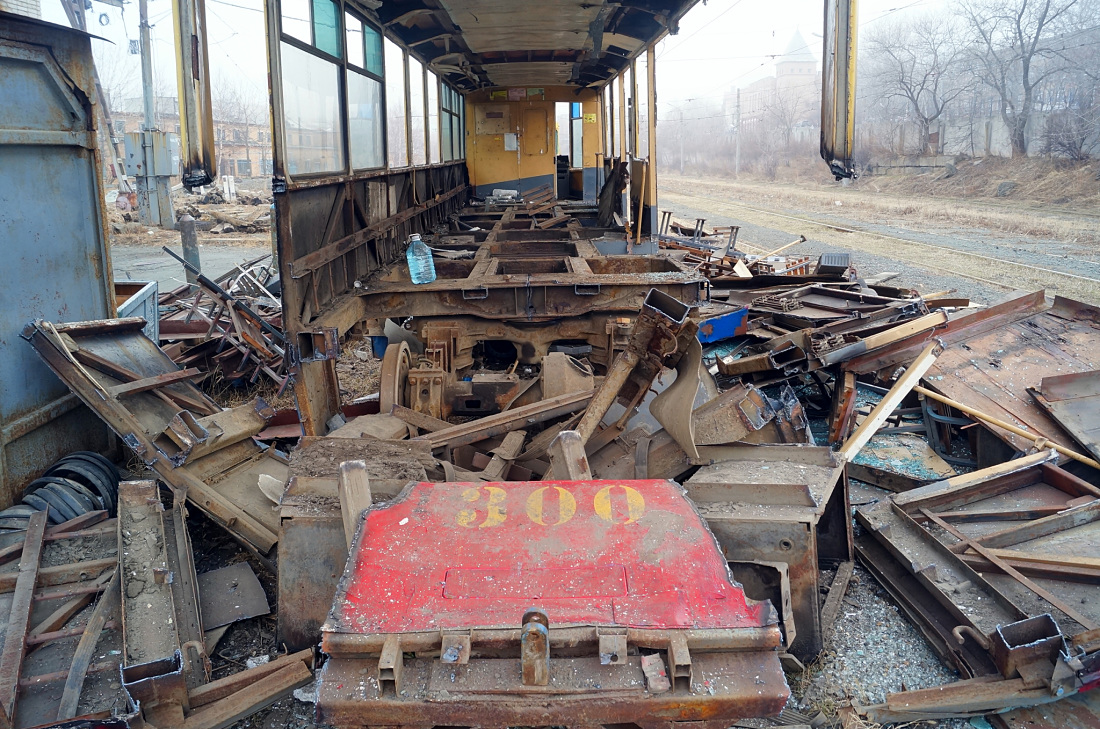 Vlagyivosztok, 71-608K — 300; Vlagyivosztok — Tram graveyard
