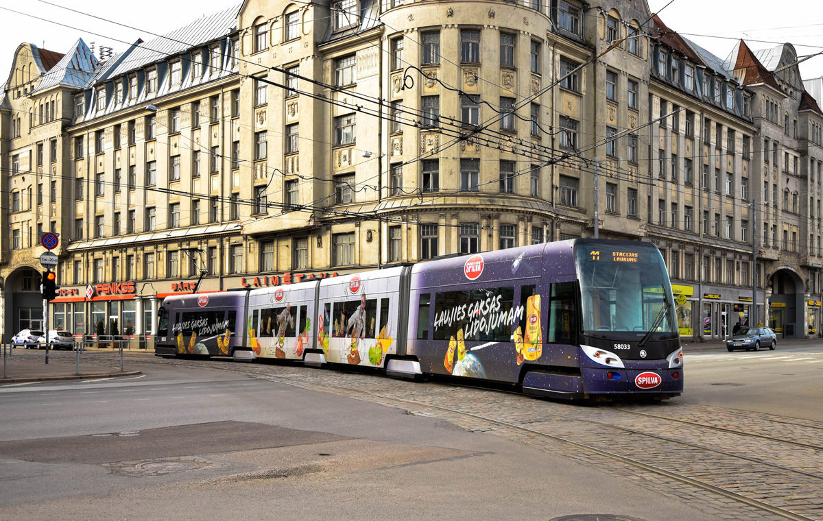 Рига, Škoda 15T1 ForCity Alfa Riga № 58033