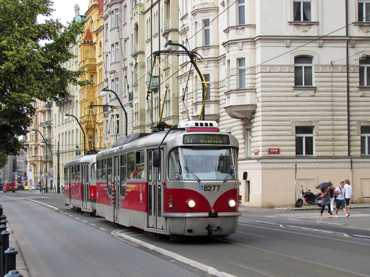 Прага, Tatra T3R.PLF № 8277