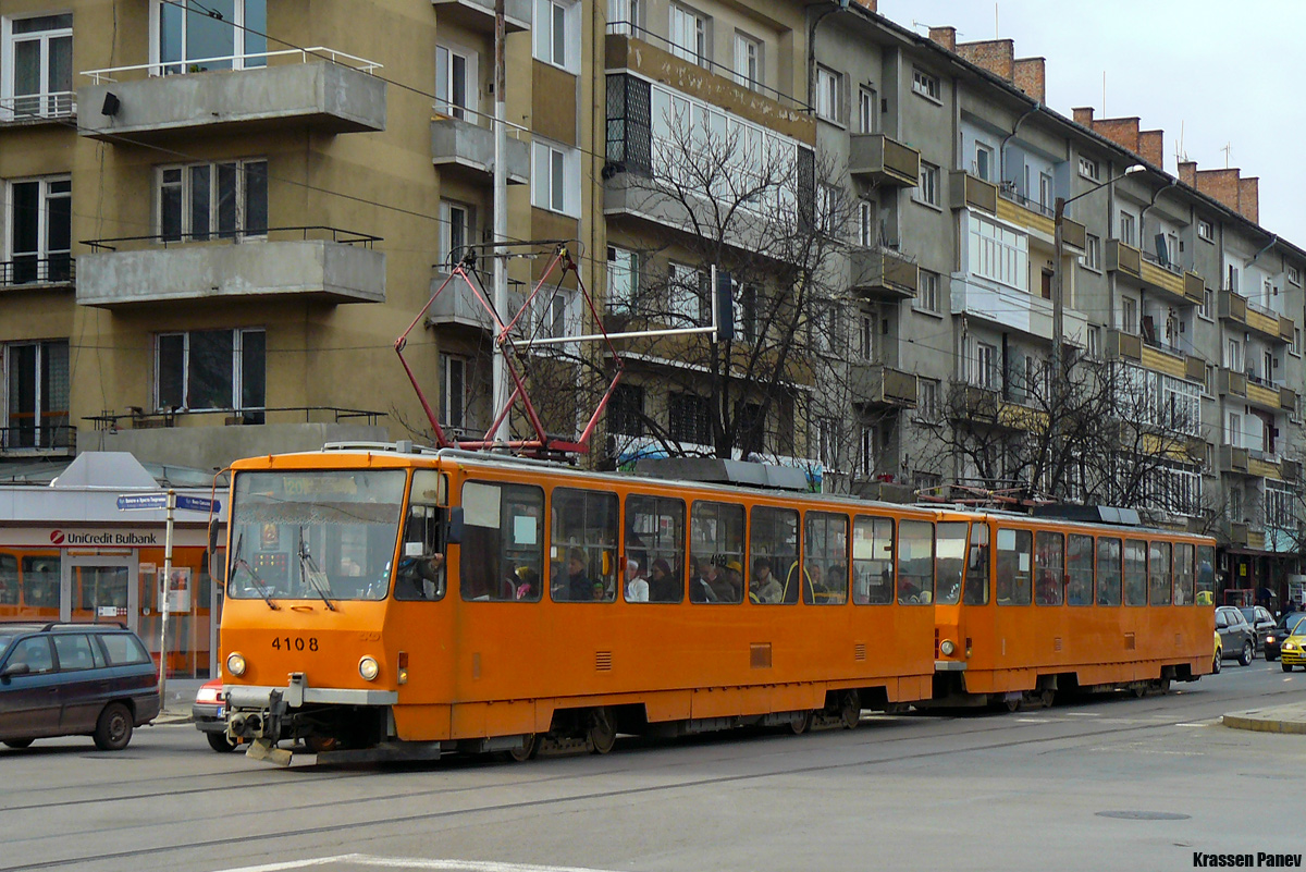 София, Tatra T6B5B № 4108