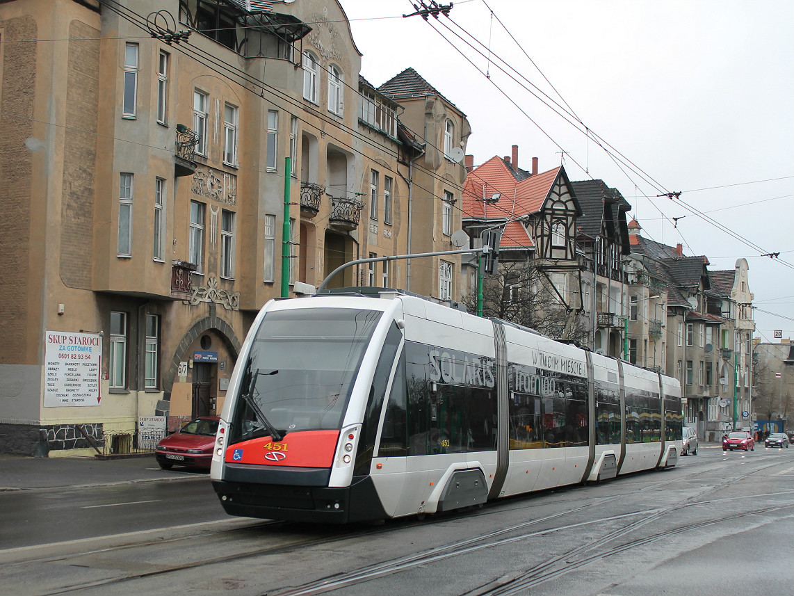 Познань, Solaris Tramino S100 № 451