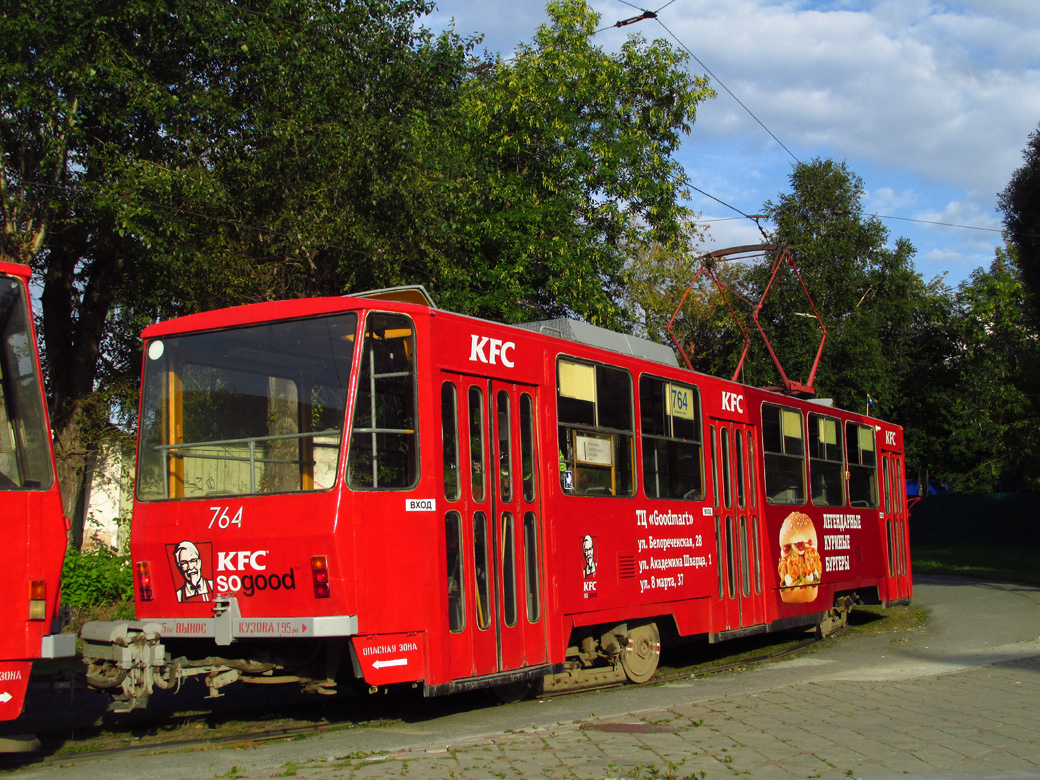Екатеринбург, Tatra T6B5SU № 764