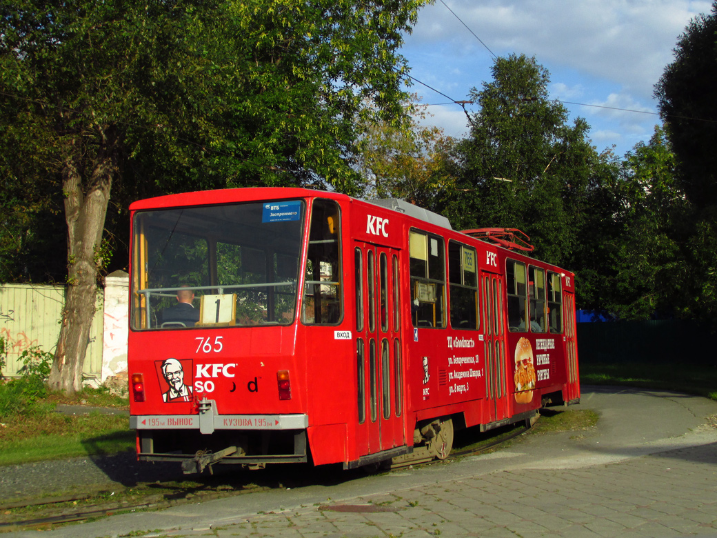 Екатеринбург, Tatra T6B5SU № 765