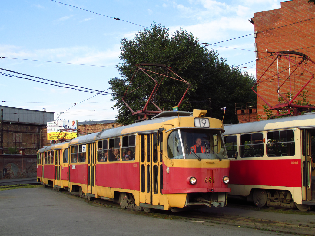 Екатеринбург, Tatra T3SU № 661