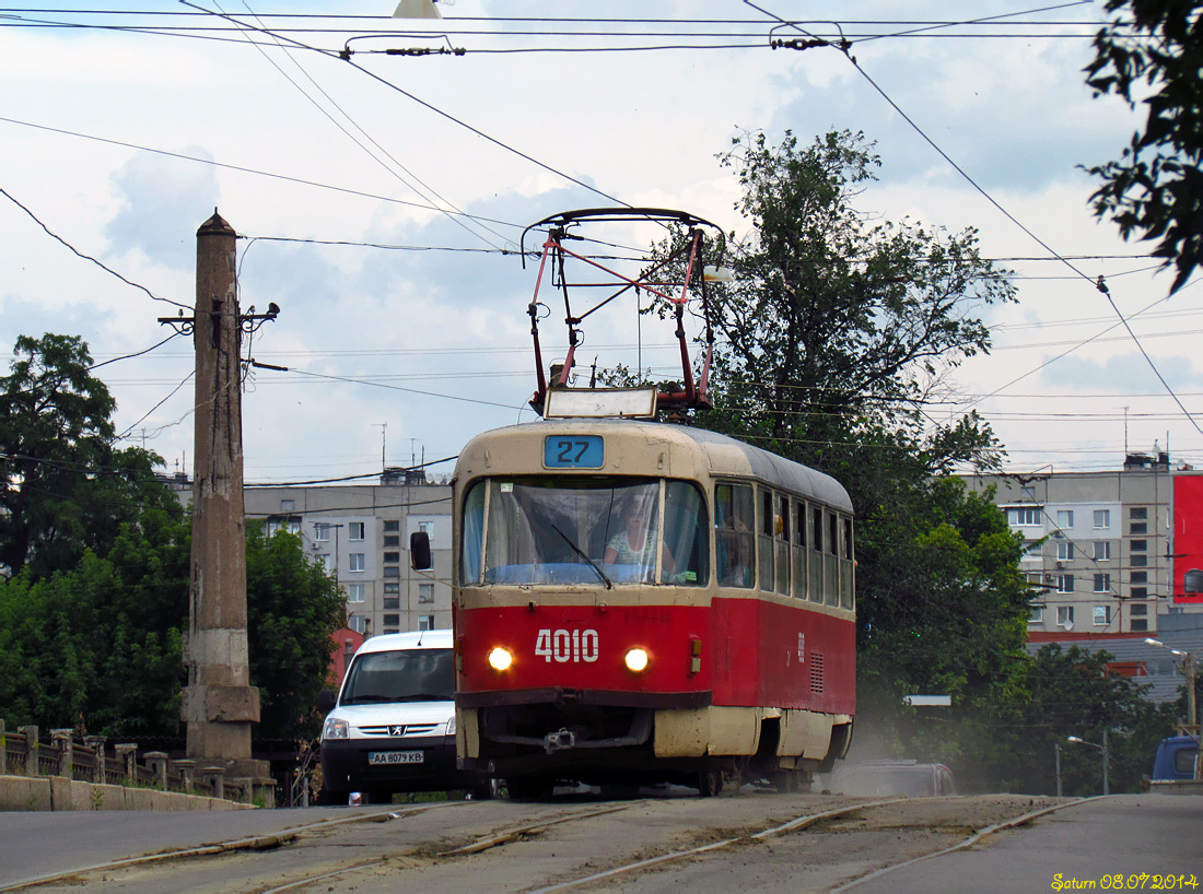 Харьков, Tatra T3SU № 4010