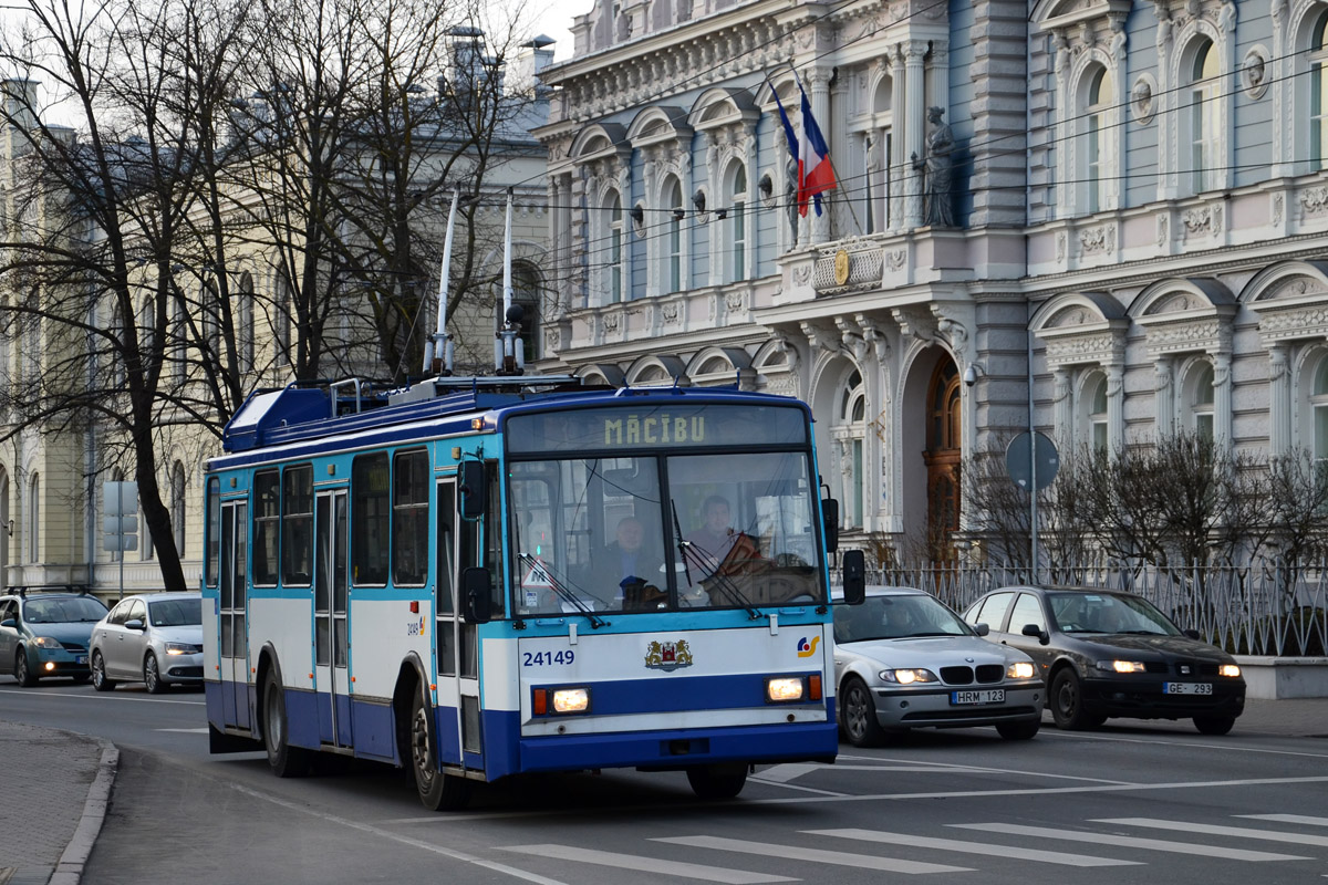 Рига, Škoda 14Tr18/6M № 24149