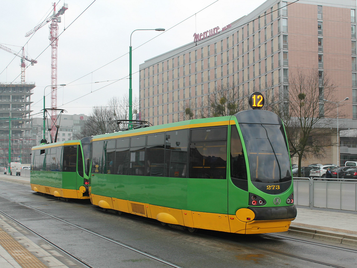 Познань, Konstal 105N-Alfa HF07 № 273
