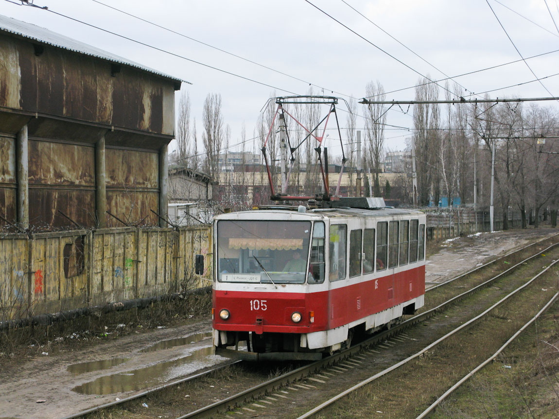 Lipetsk, Tatra T6B5SU № 105