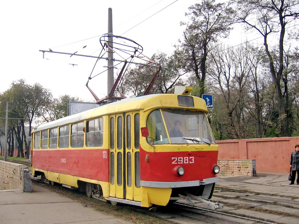 Odesa, Tatra T3SU (2-door) nr. 2983