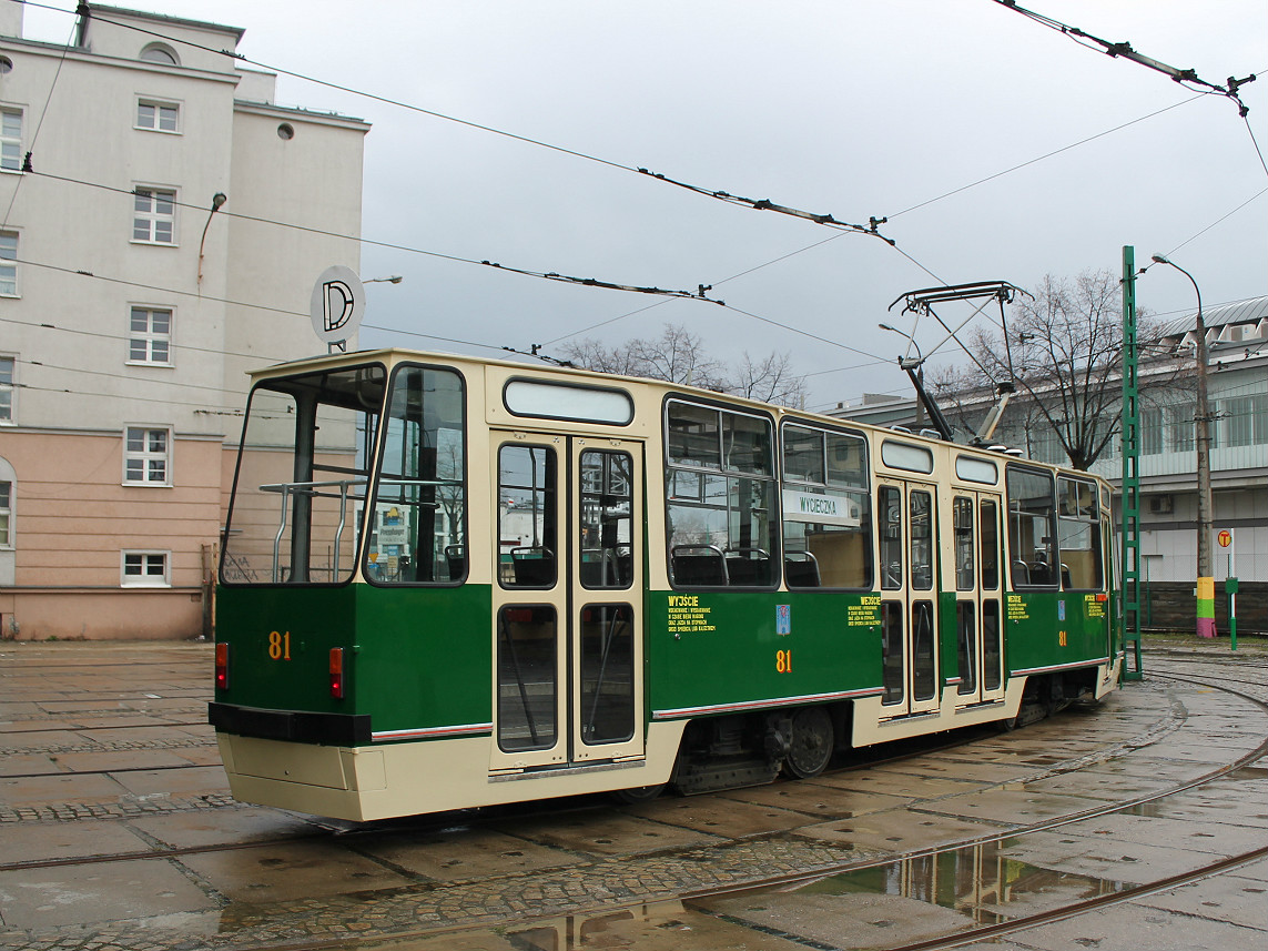 Познань, Konstal 105N № 81