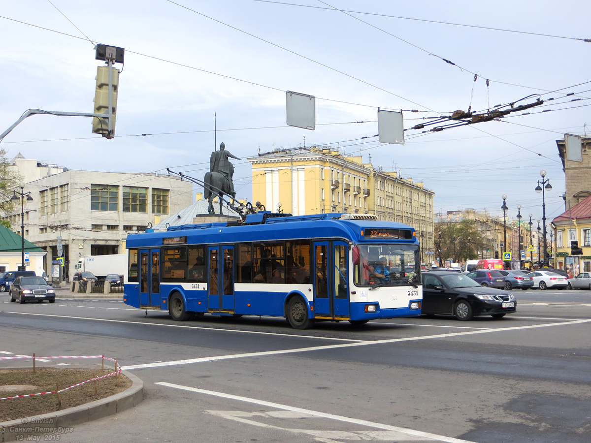 Санкт-Петербург, БКМ 321 № 3431