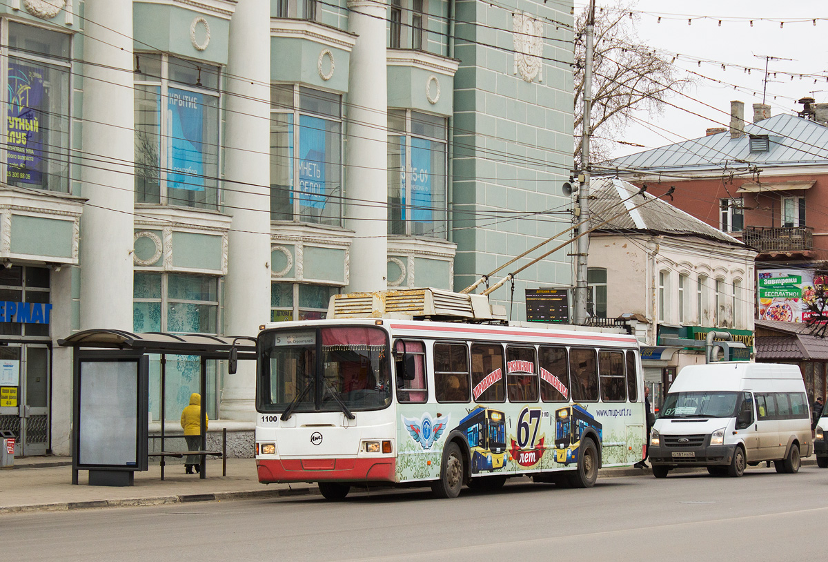 Рязань, ЛиАЗ-5280 № 1100 Рязань, ЛиАЗ-5280 № 1100