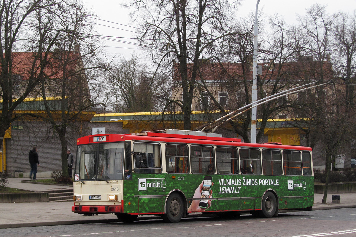 Вильнюс, Škoda 14Tr13/6 № 2613