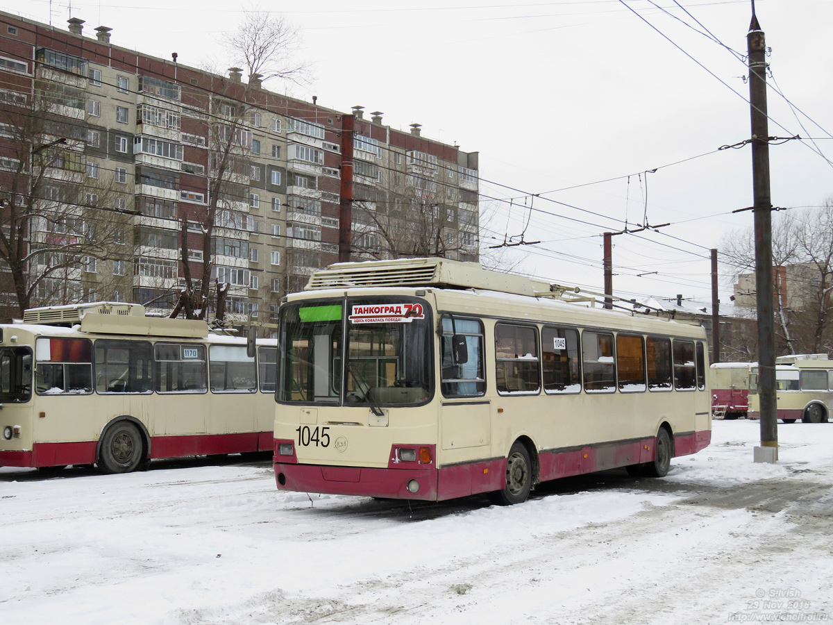 Челябинск, ЛиАЗ-5280 (ВЗТМ) № 1045