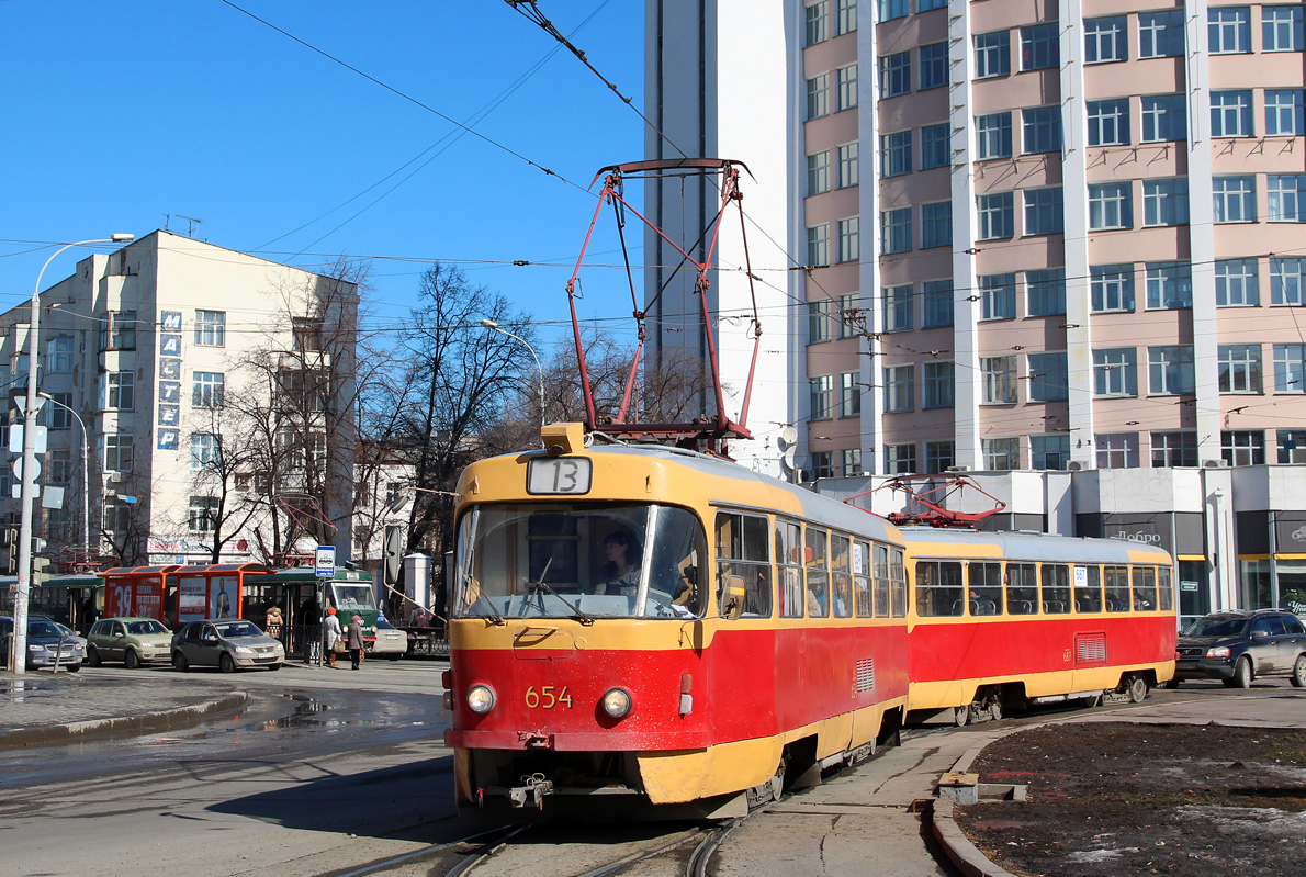 Jekaterinburgas, Tatra T3SU nr. 654
