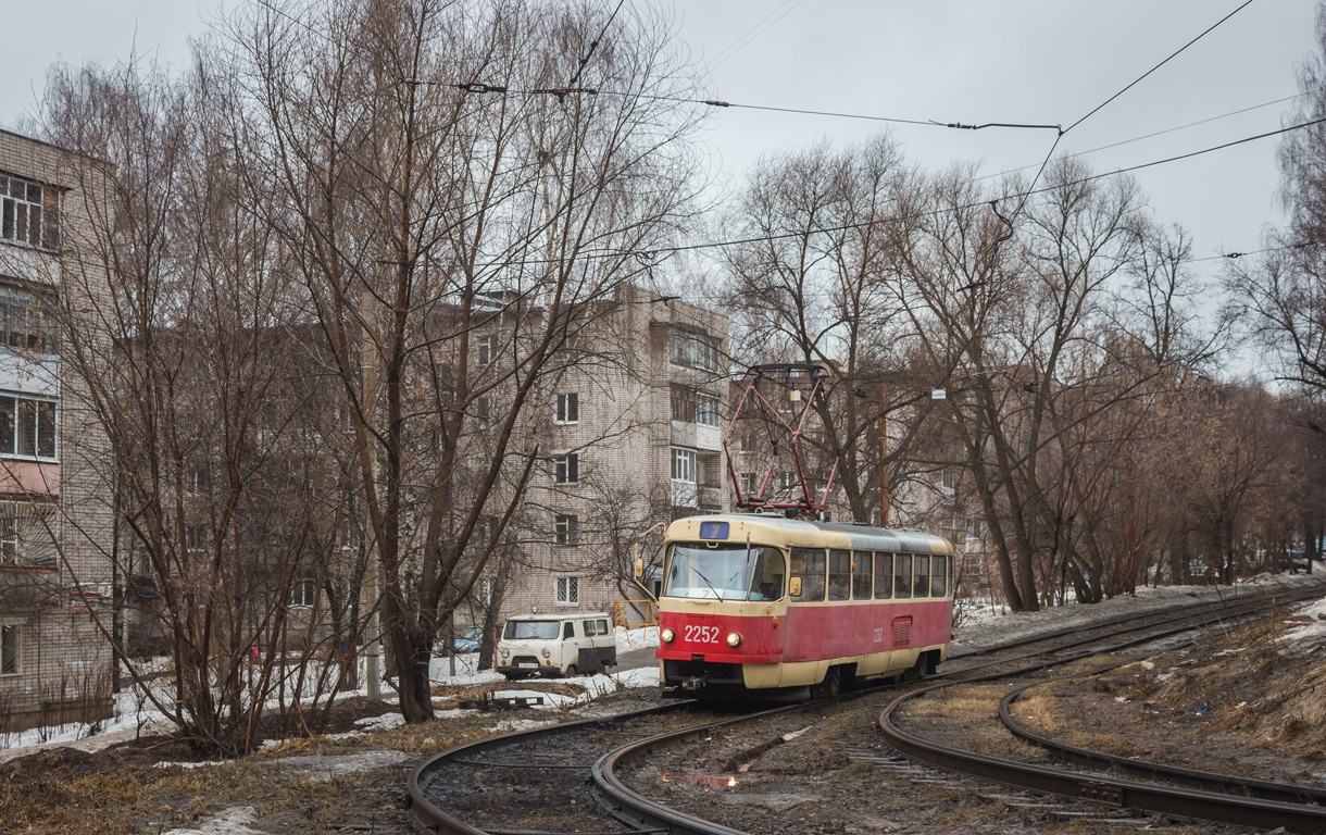 Ижевск, Tatra T3SU (двухдверная) № 2252