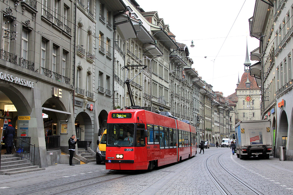 Берн, ACMV/ABB/Duewag Be 4/8 № 737