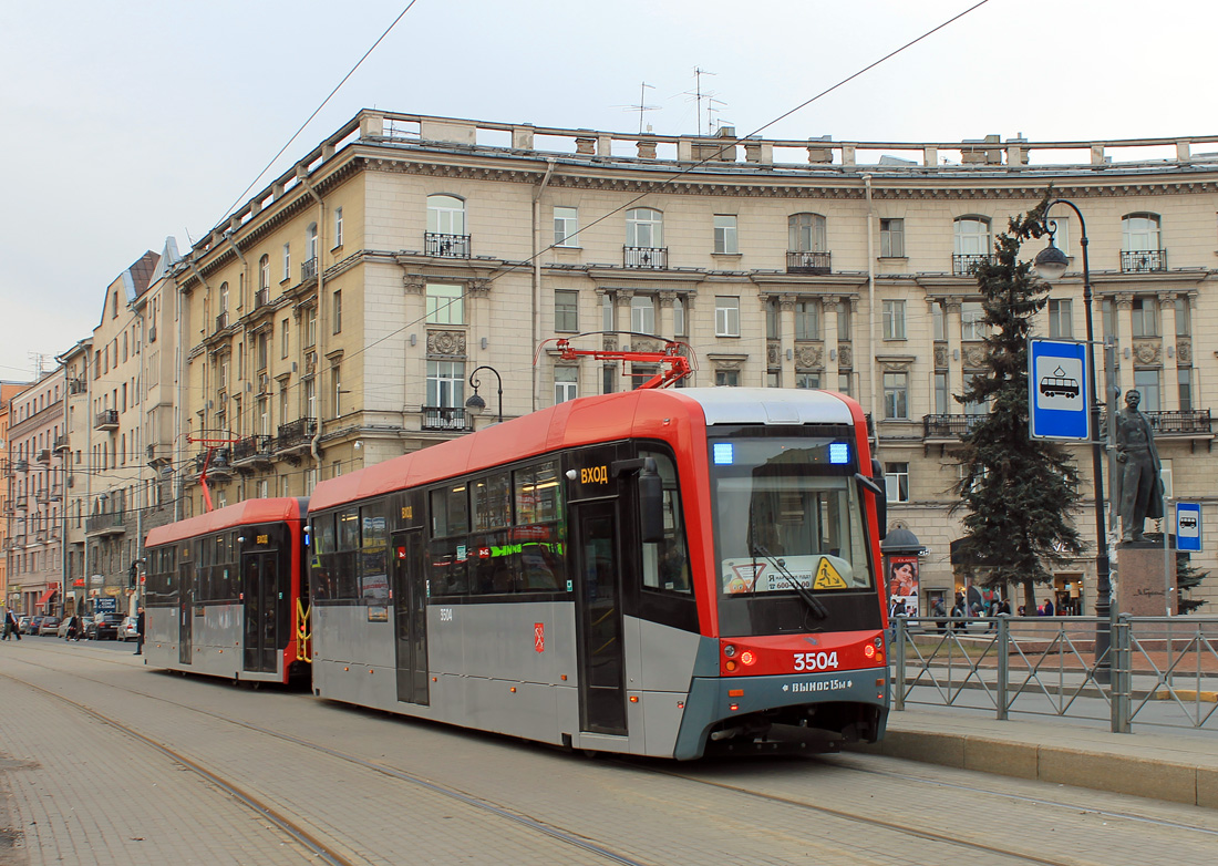 Санкт-Петербург, ЛМ-68М3 № 3504