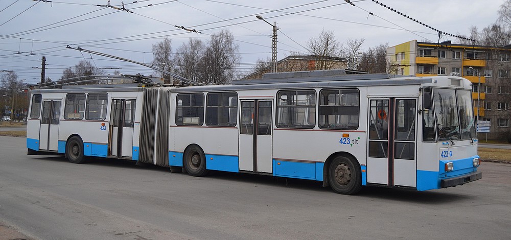 Таллин, Škoda 15Tr02/6 № 423 Таллин, Škoda 15Tr02/6 № 423