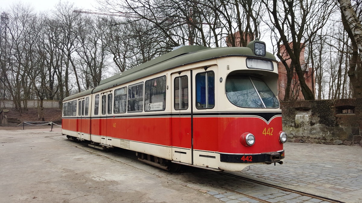 Калининград, Duewag GT6 № 442; Калининград — Музей "Фридландские ворота"