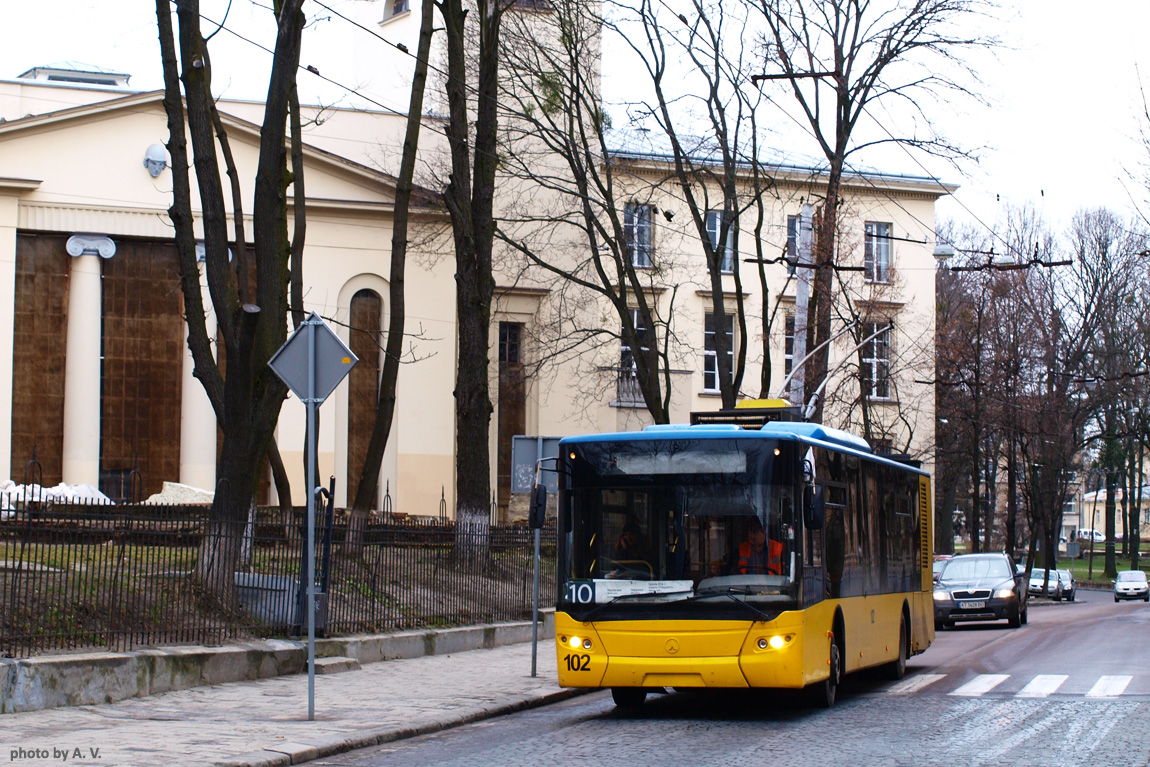 ლვოვი, LAZ E183D1 № 102 ლვოვი, LAZ E183D1 № 102