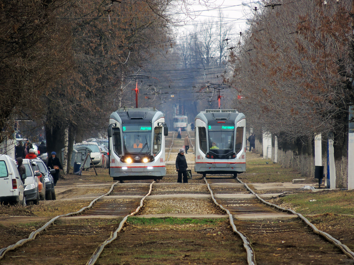 Tver — Streetcar lines: Zavolzhsky district Tver — Streetcar lines: Zavolzhsky district