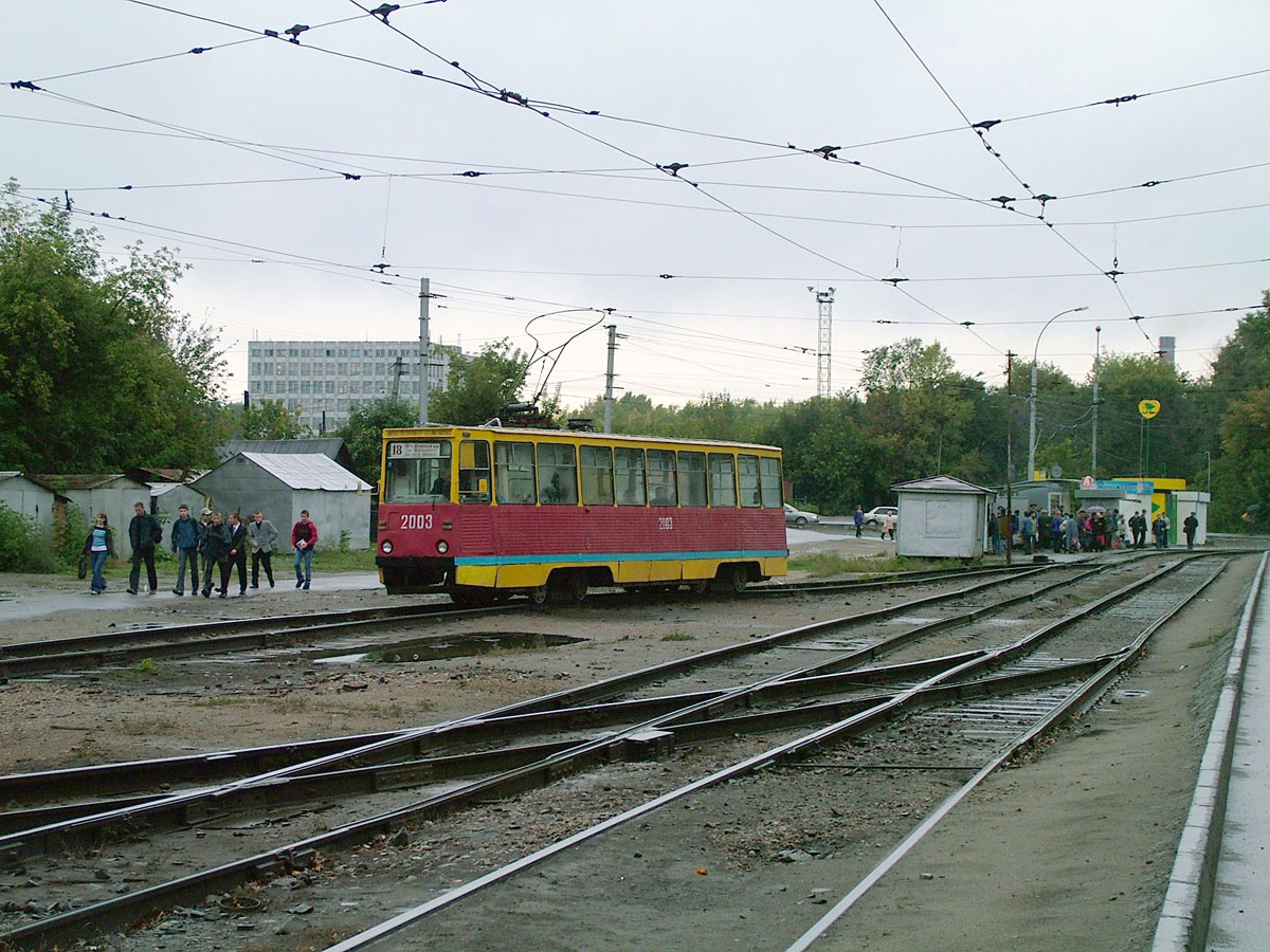 Новосибирск, 71-605 (КТМ-5М3) № 2003; Новосибирск — Путевое хозяйство и контактная сеть