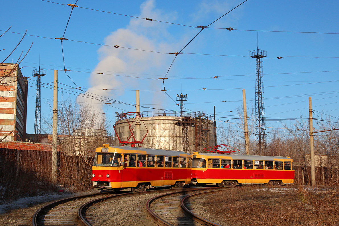Екатеринбург, Tatra T3SU № 661