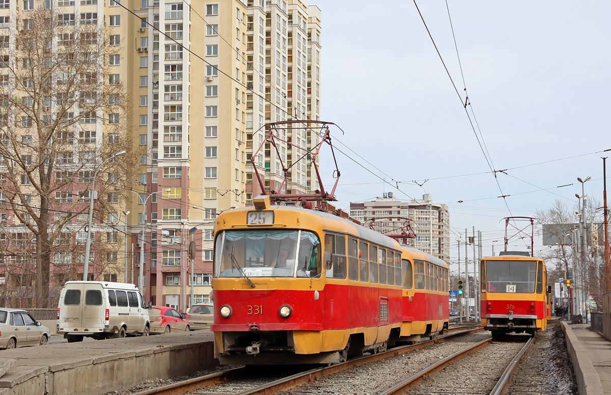 Екатеринбург, Tatra T3SU № 331
