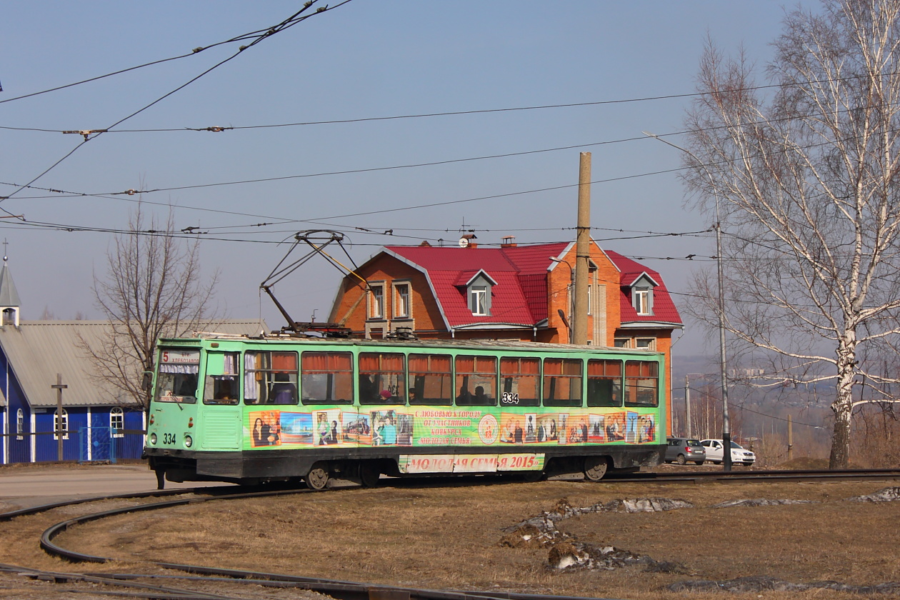 Прокопьевск, 71-605 (КТМ-5М3) № 334