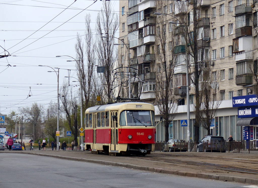 Киев, Tatra T3SU № 5640