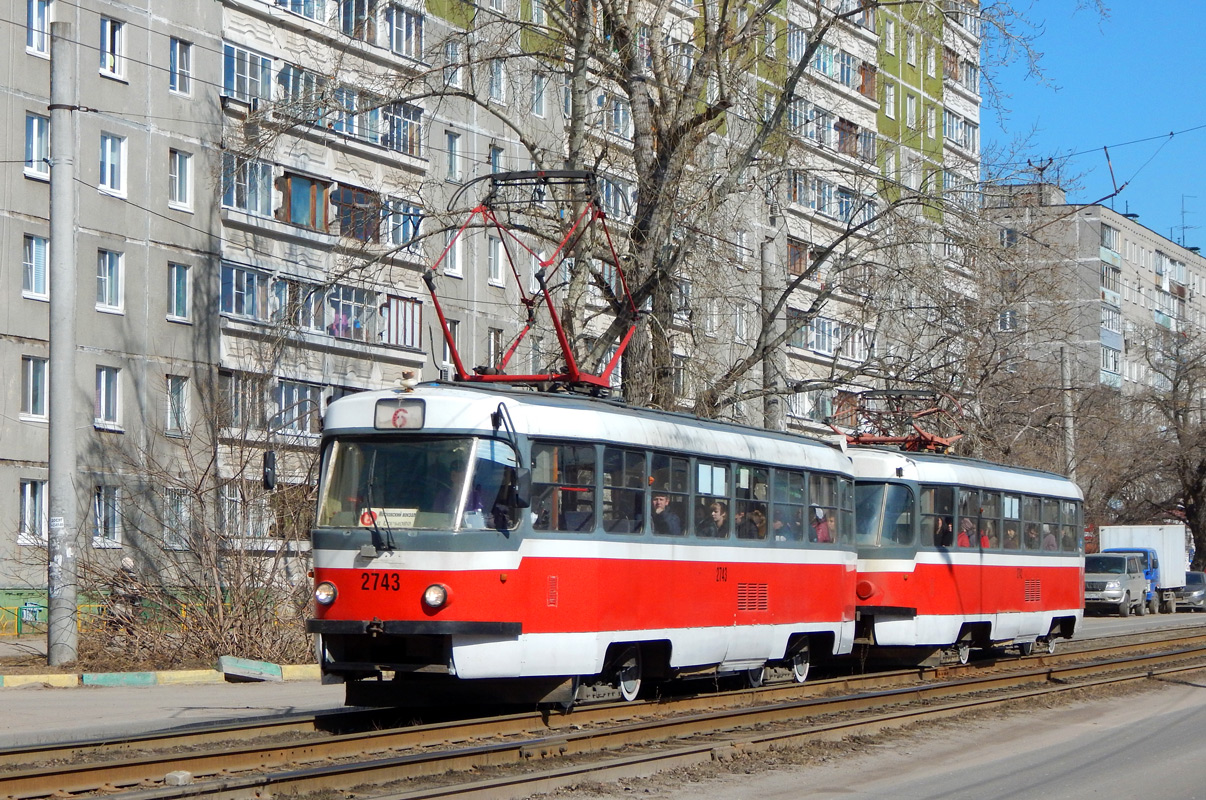 Нижний Новгород, Tatra T3SU КВР ТРЗ № 2743