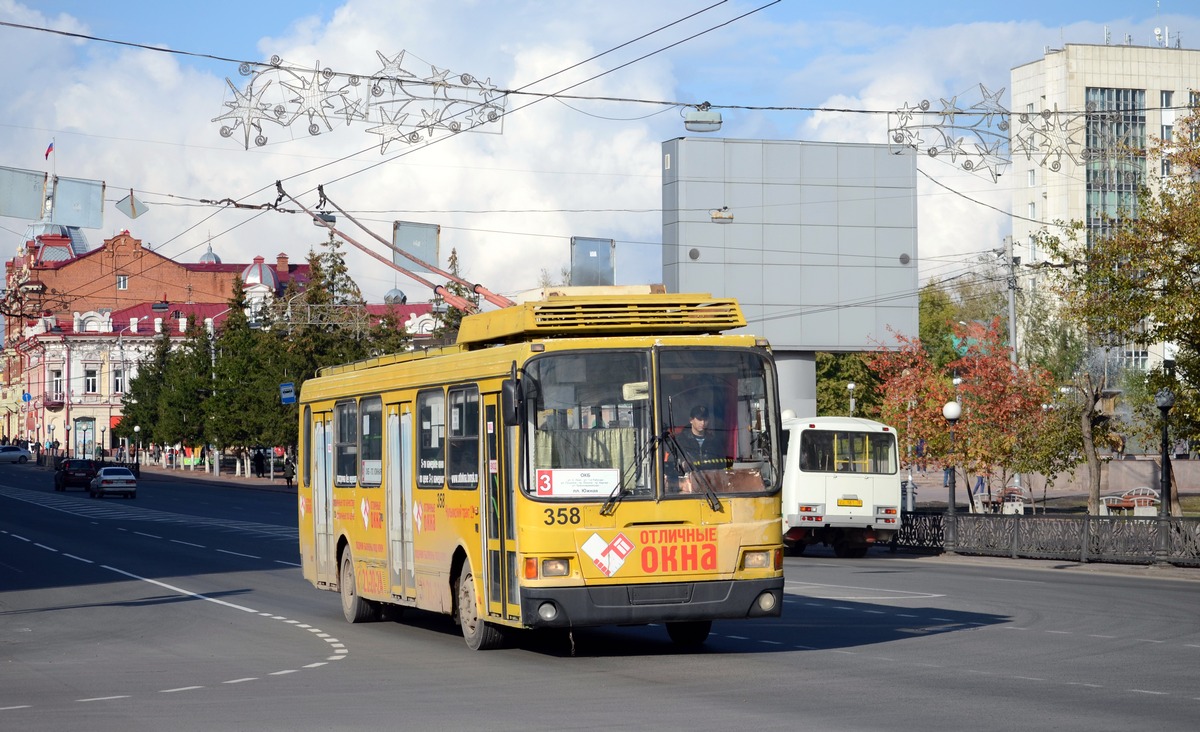 Tomsk, LiAZ-5280 (VZTM) N°. 358