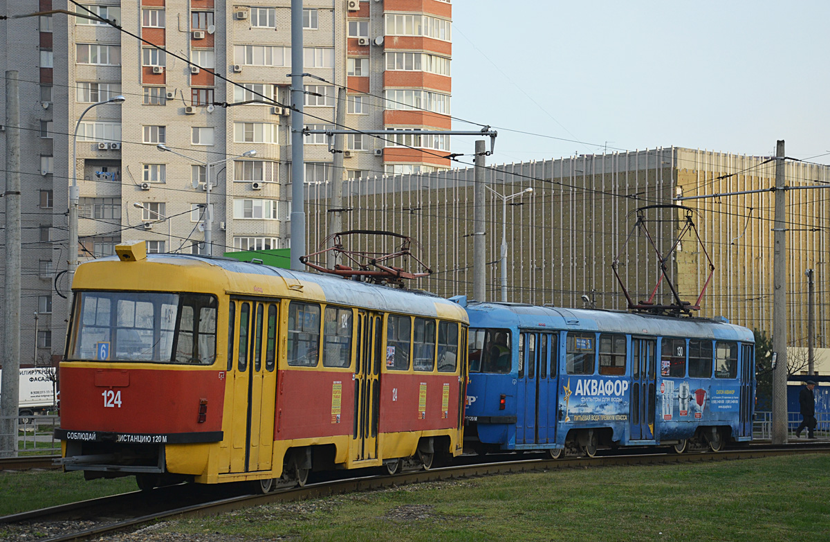 Краснодар, Tatra T3SU № 124